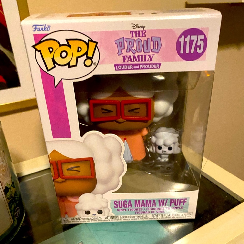 Disney FUNKO POP SUGA MAMA WITH PUP FROM THE PROUD FAMILY!!